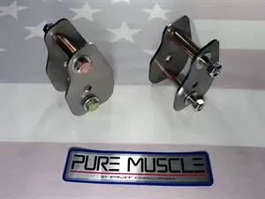 CHEVELLE GTO CUTLASS CAMARO TRAILING ARMS RELOCATION BRACKETS